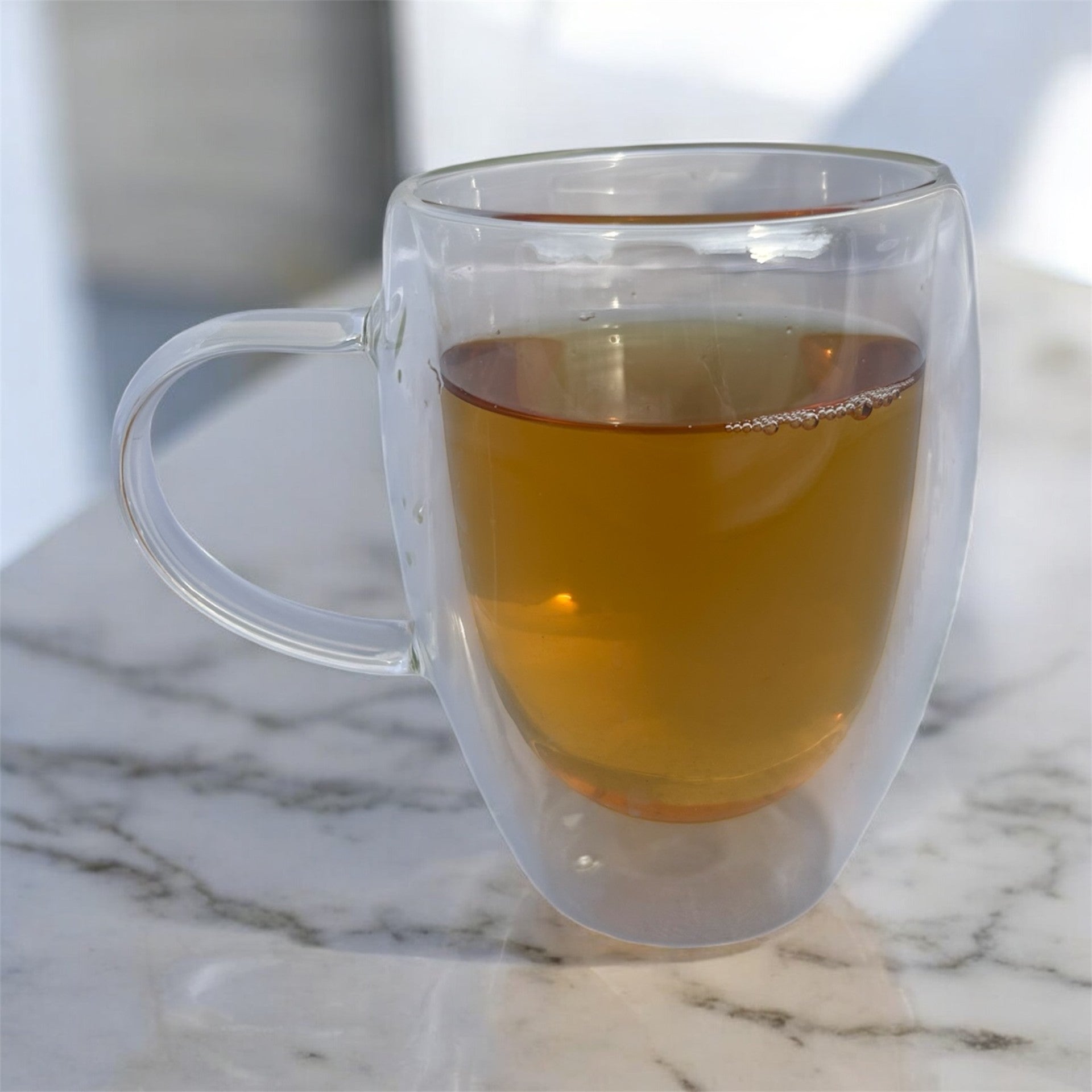 Double-Walled Glass Tea/Café Mug