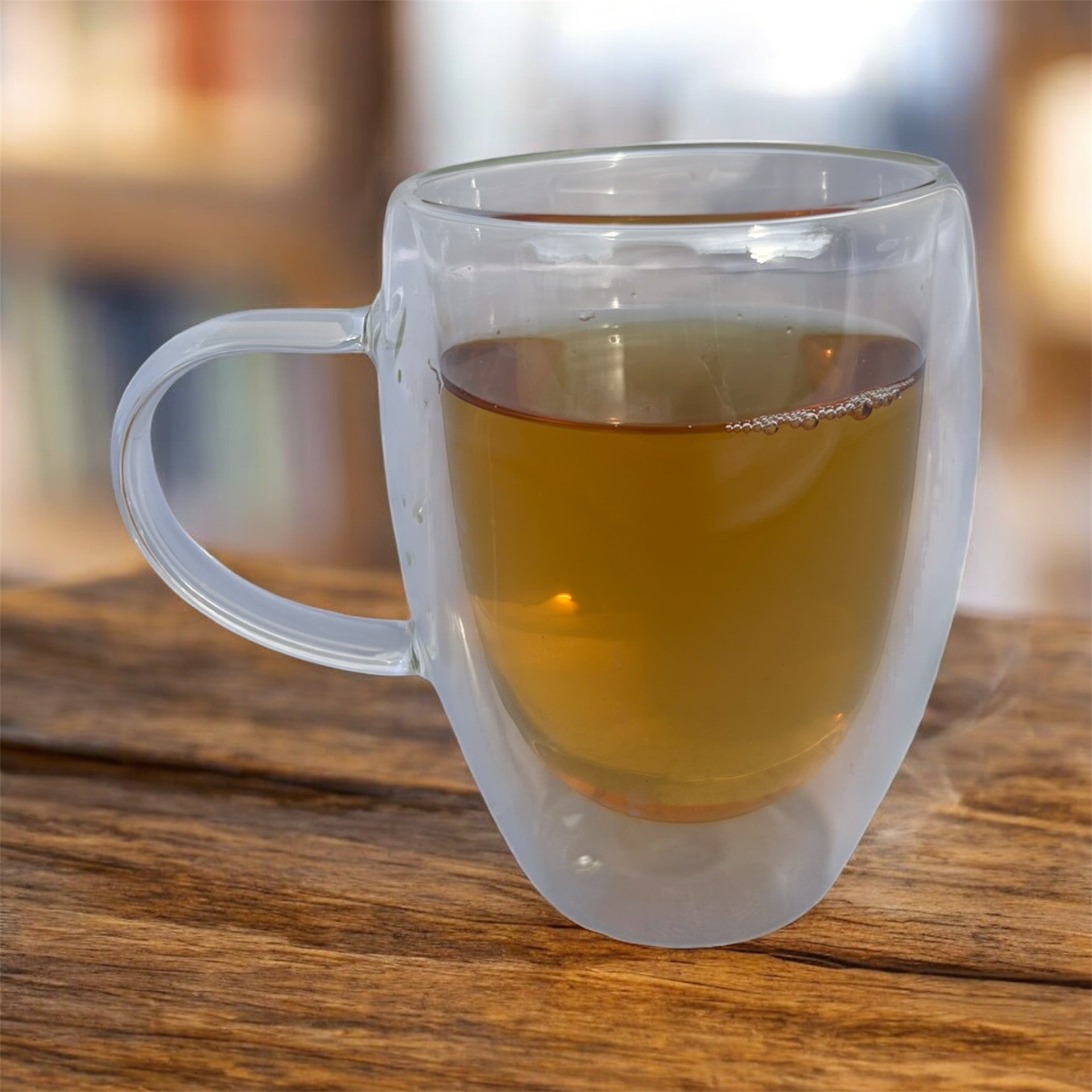 Double-Walled Glass Tea/Café Mug