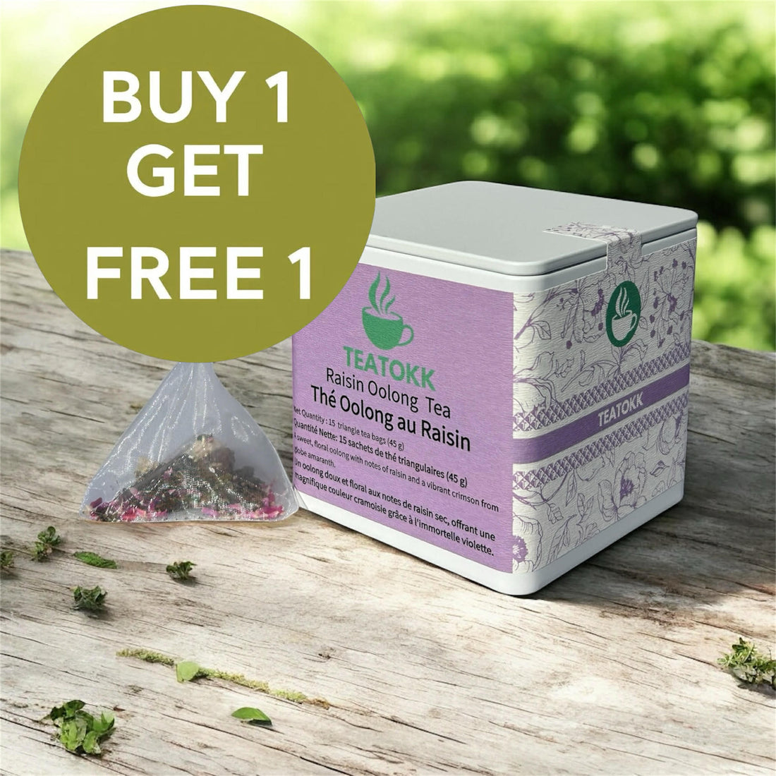 Raisin Oolong Tea