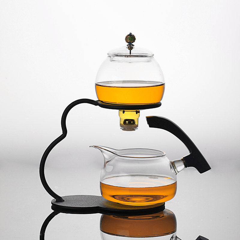 TEATOKK clear Glass Magnet Teapot