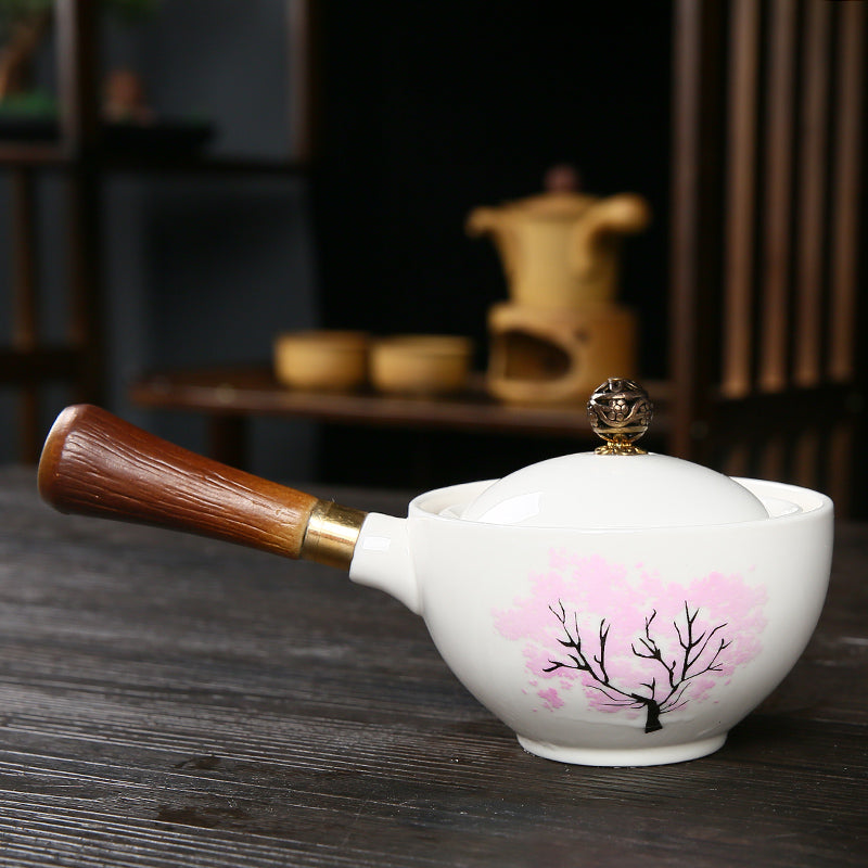 Pink Blossom Pottery Tea kit