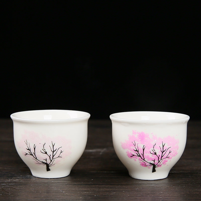 Pink Blossom Pottery Tea kit