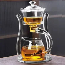 TEATOKK Clear Glass Magnet Teapot