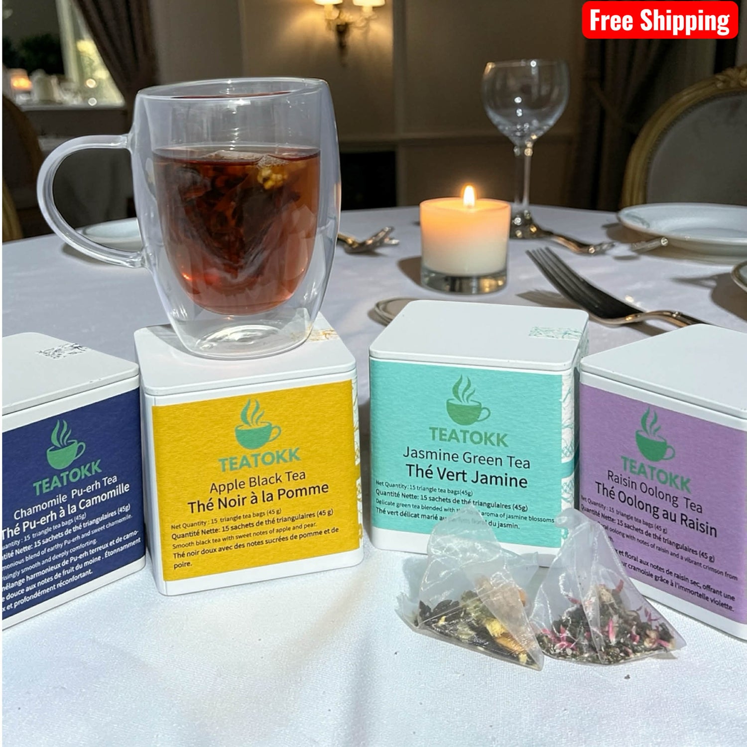 Daily Tea Ritual Bundle Sweet (60 tea bags)