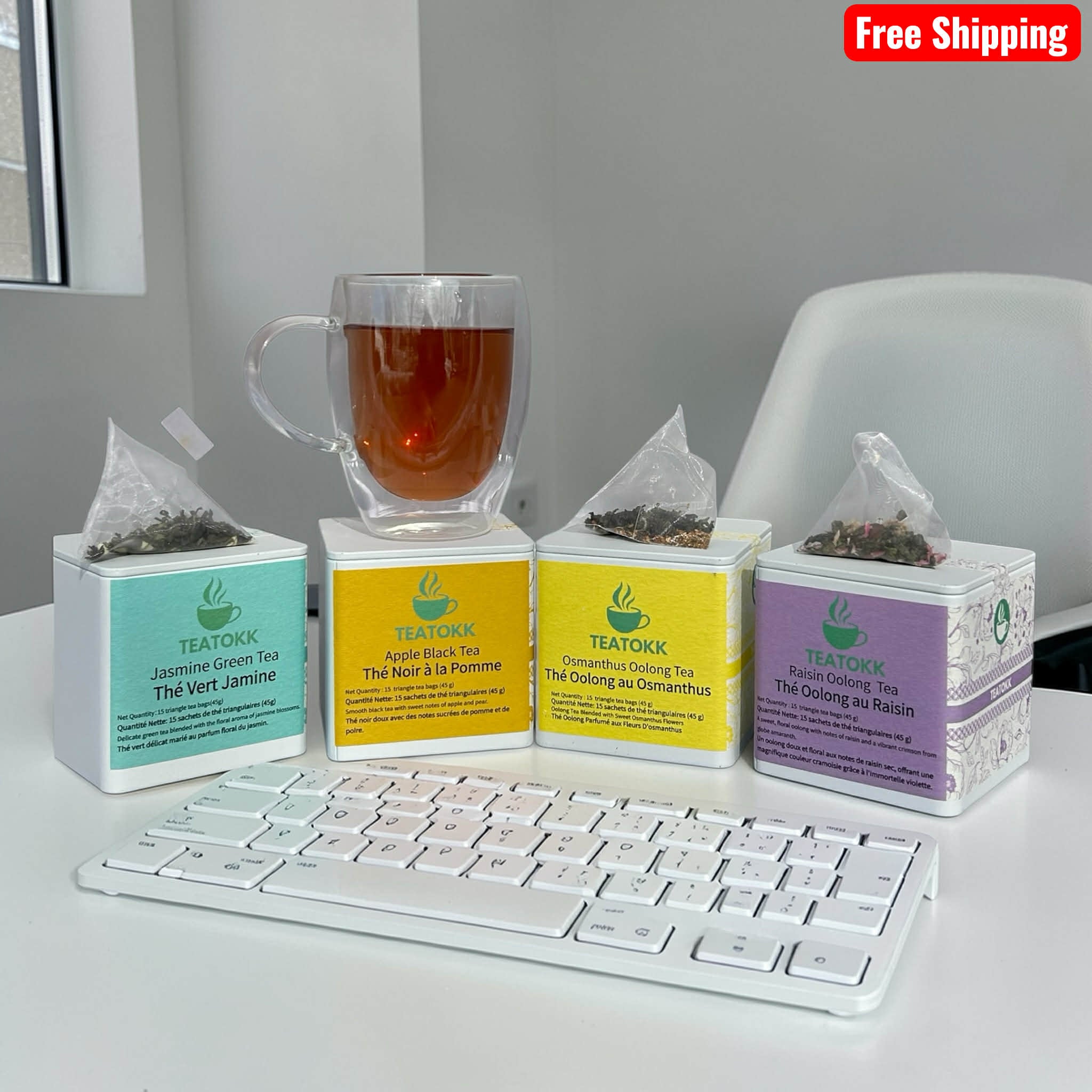 Office Tea Ritual Bundle (60 tea bags )