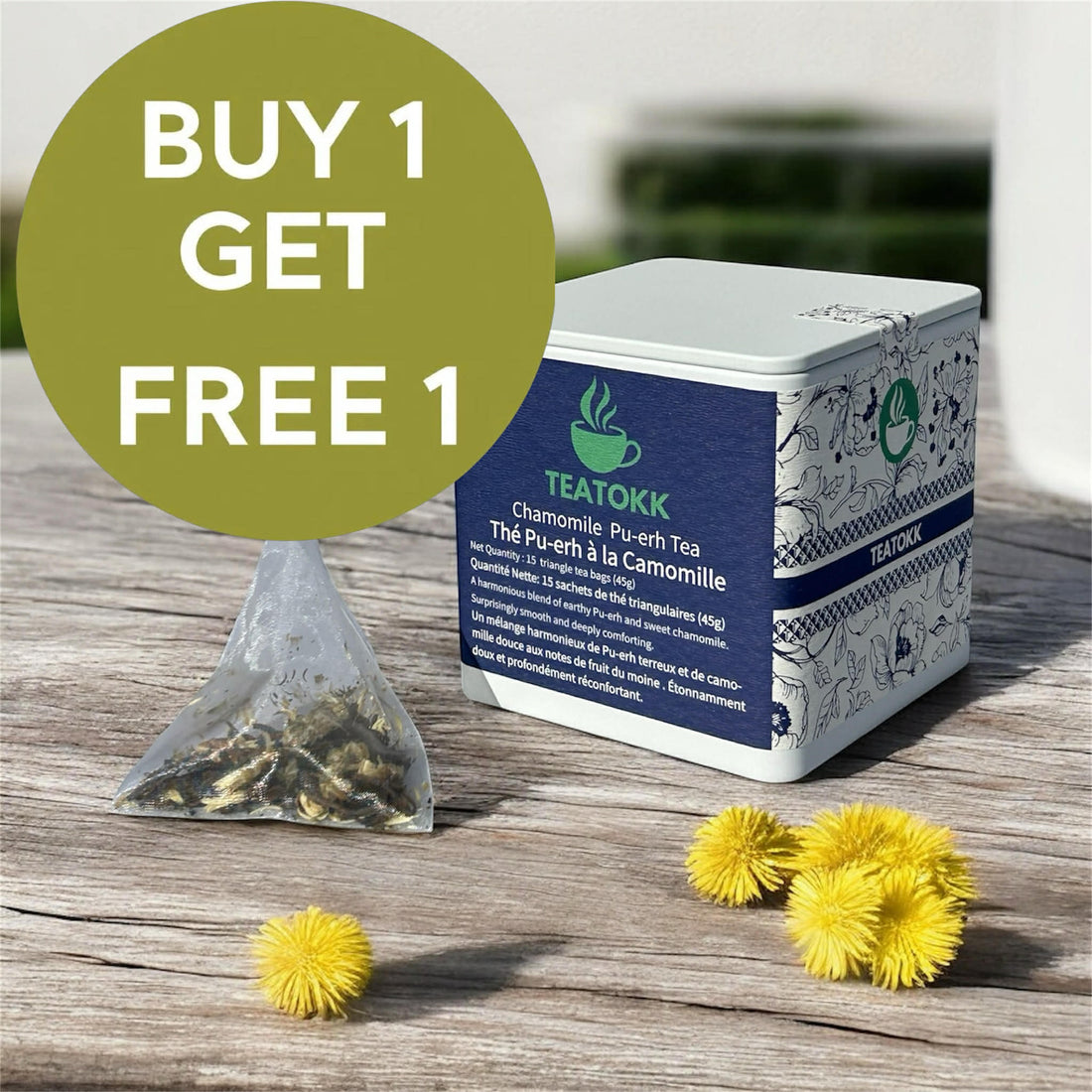 Chamomile  Pu-erh Tea