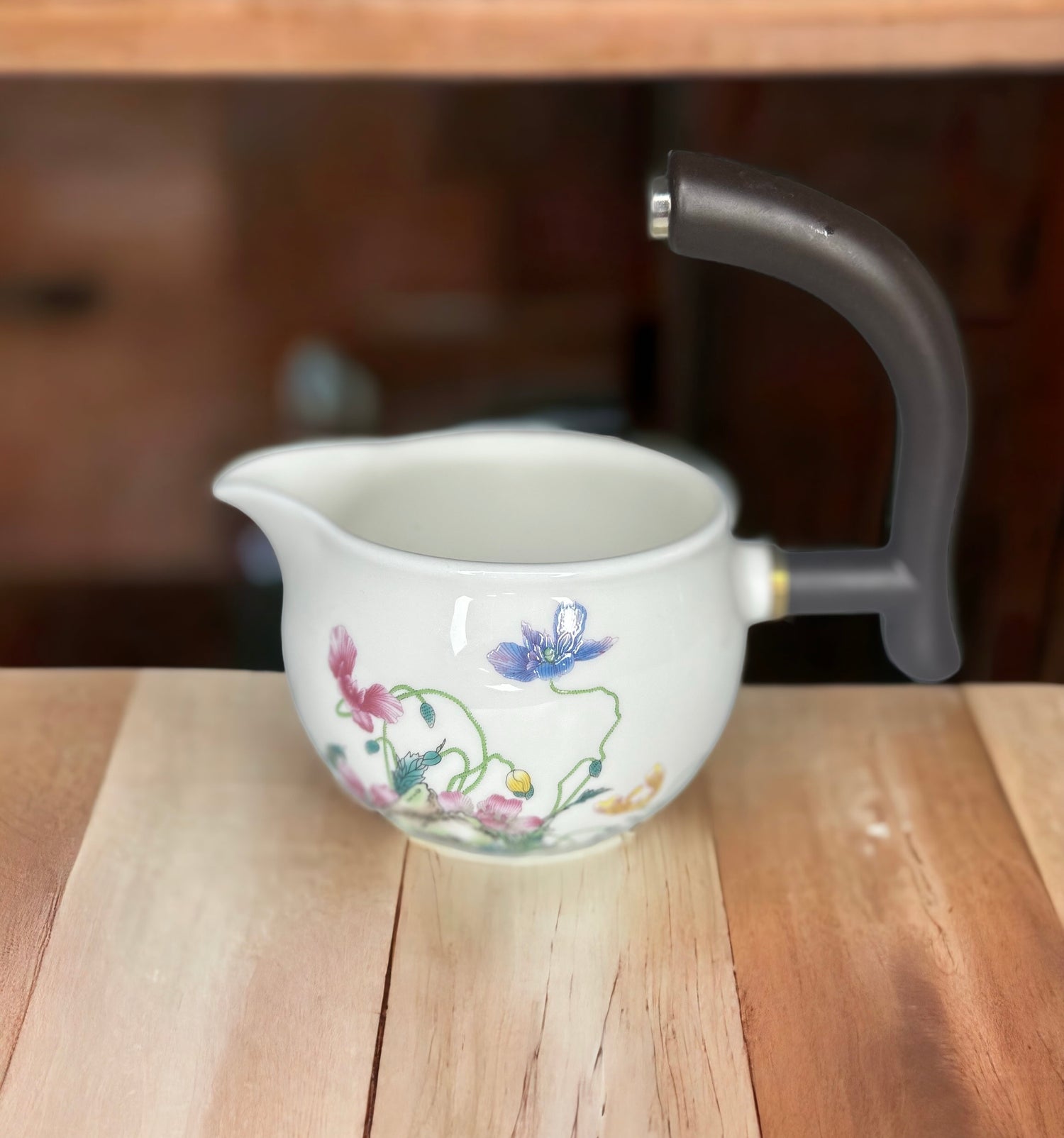 Orchid Porcelain Magnet Teapot